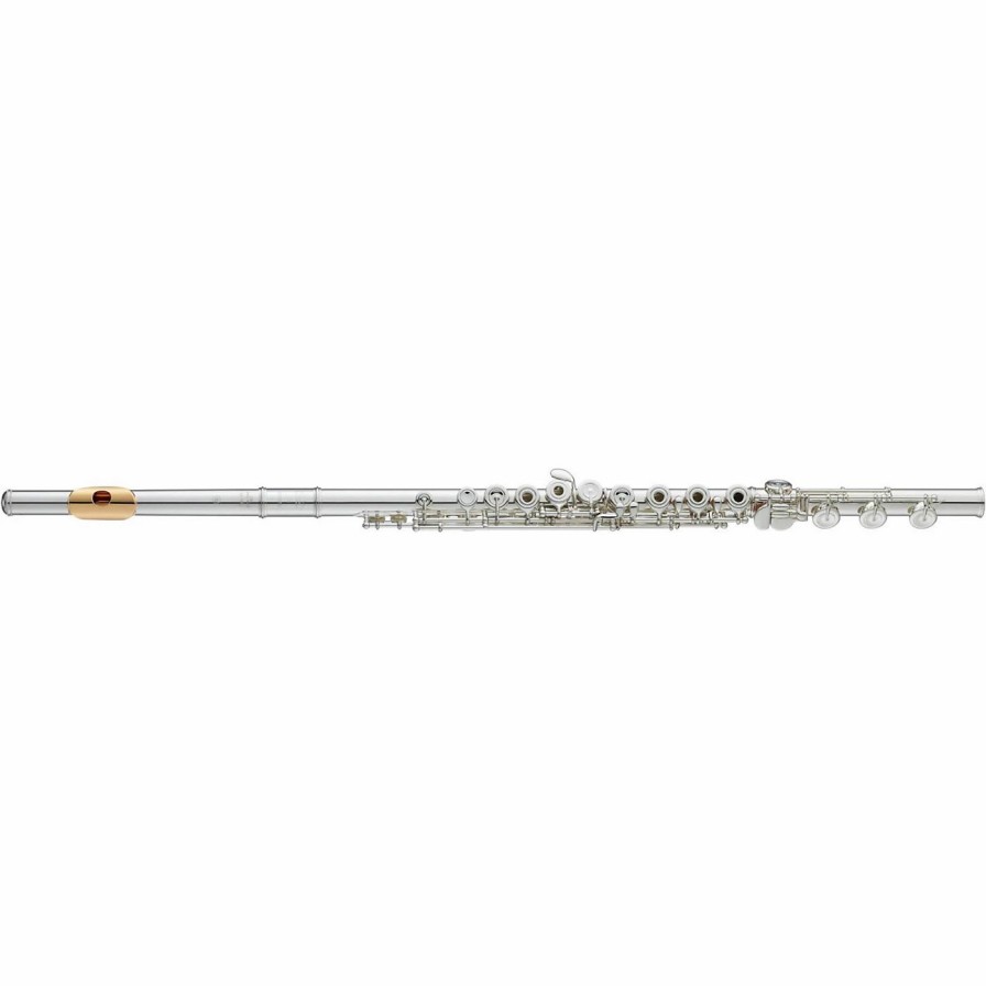 Flutes * | Best Sale Yamaha Yamaha Professional 577H Series Flute Offset G C# Trill Key, Split E, Gizmo Key, Gold-Plated Lip-Plate