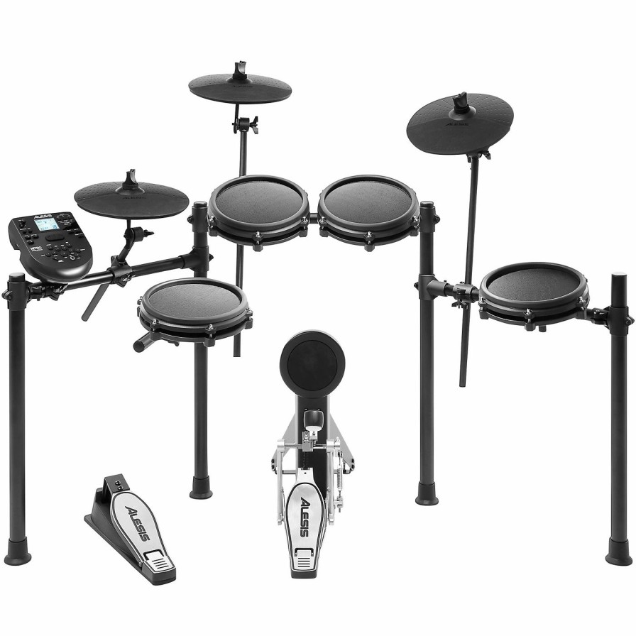 Electronic Drums * | Outlet Alesis Alesis Nitro Mesh 8-Piece Electronic Drum Set