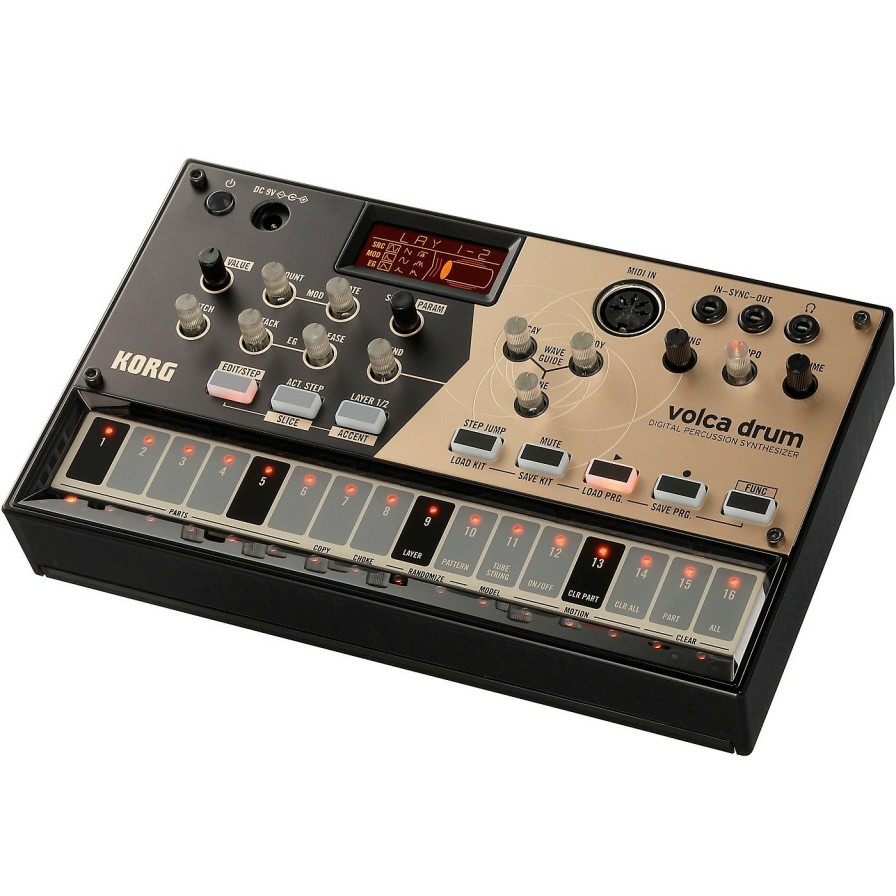 Electronic Drums * | New Korg Korg Volca Drum Digital Percussion Synthesizer