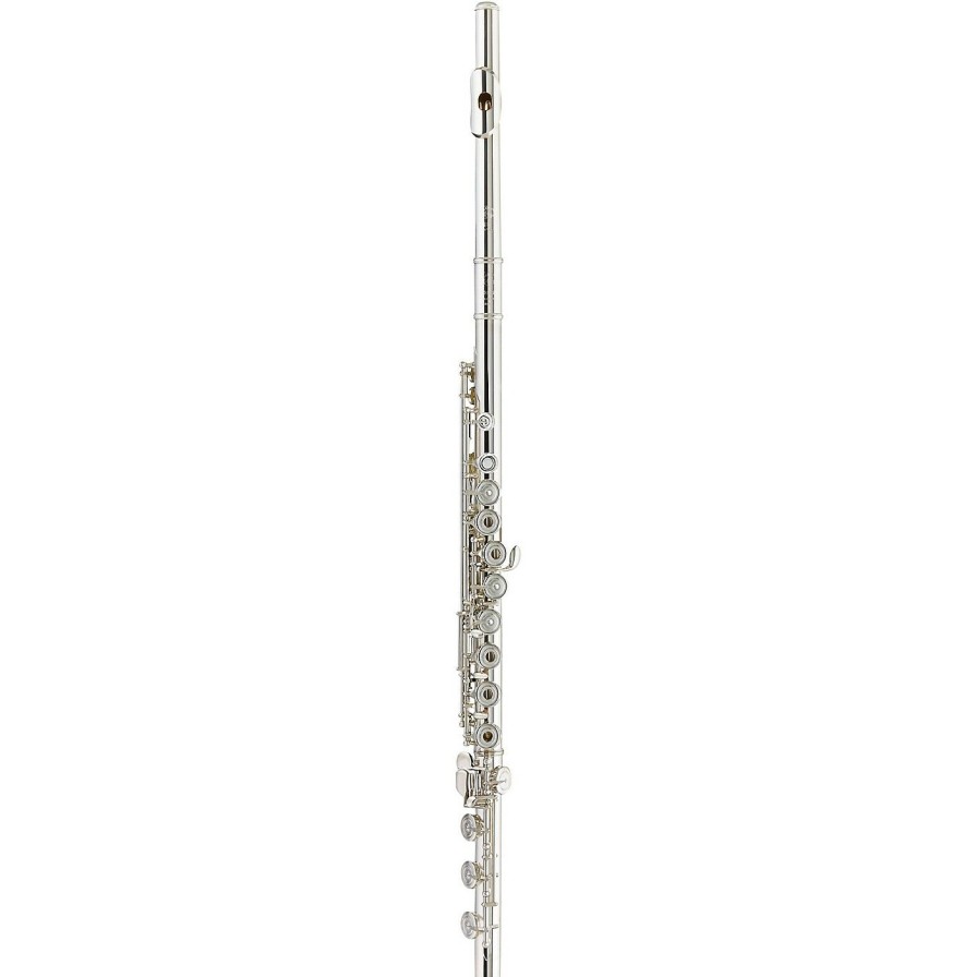 Flutes * | Discount Tomasi Tomasi Series 10S Flute, Solid .925 Silver Body, Solid .925 Silver Headjoint Solid .925 Silver-Lip Plate And Solid 14K Gold Riser