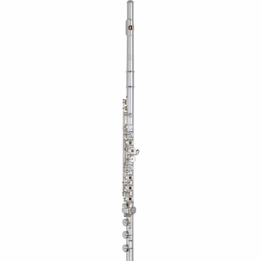 Flutes * | Coupon Haynes Haynes Q1 Classic Sterling Silver Flute Offset G, B-Foot, C# Trill, 14K Gold Riser