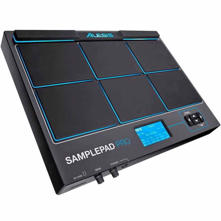 Electronic Drums * | Flash Sale Alesis Alesis Sample Pad Pro Percussion Pad With Onboard Sound Storage