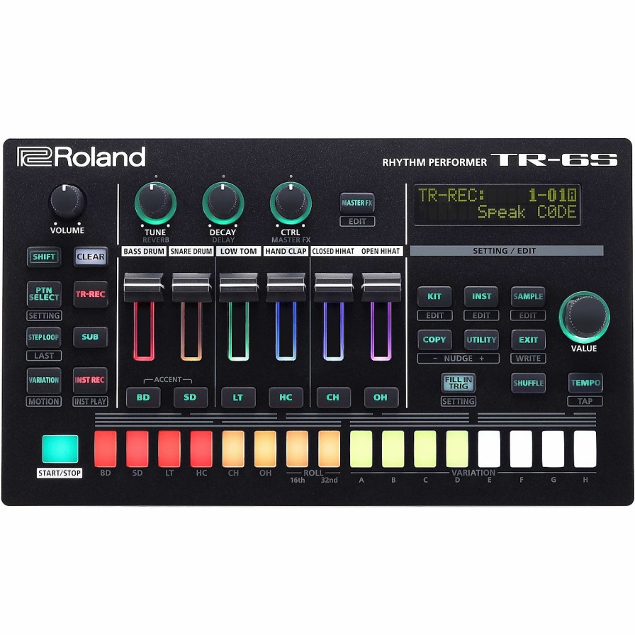 Electronic Drums * | Outlet Roland Roland Tr-6S Rhythm Performer