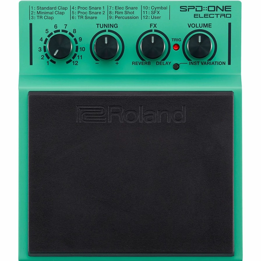 Electronic Drums * | Top 10 Roland Roland Spd::One Electro Pad