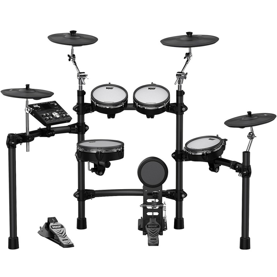 Electronic Drums * | Discount Kat Percussion Kt-300 Electronic Drum Set With Remo Mesh Heads